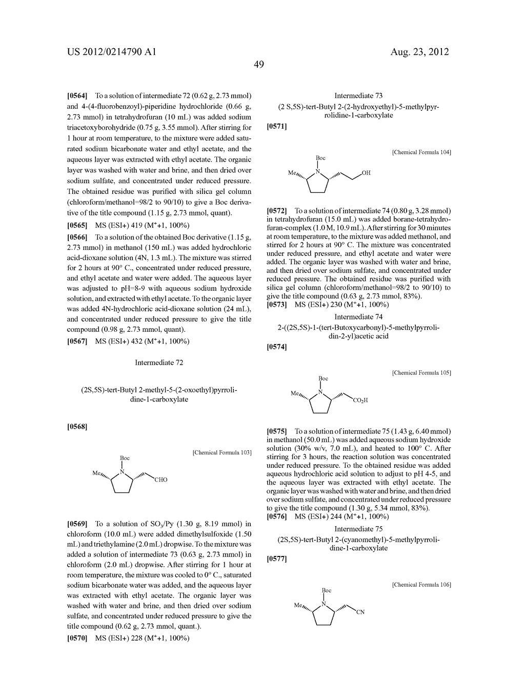 N-ACYL CYCLIC AMINE DERIVATIVE OR PHARMACEUTICALLY ACCEPTABLE SALT THEREOF - diagram, schematic, and image 50