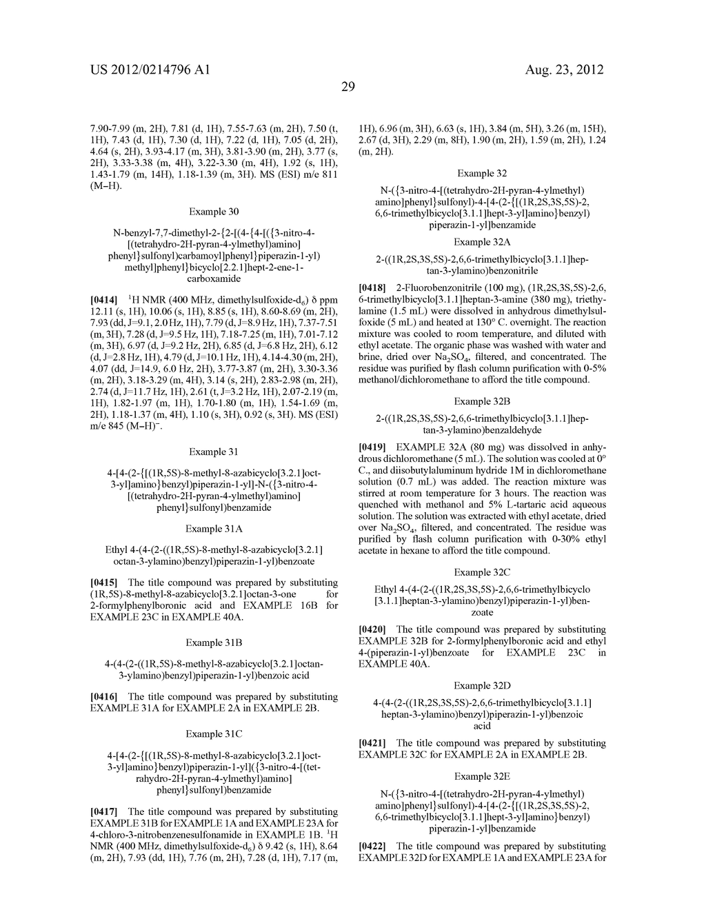 APOPTOSIS-INDUCING AGENTS FOR THE TREATMENT OF CANCER AND IMMUNE AND     AUTOIMMUNE DISEASES - diagram, schematic, and image 30