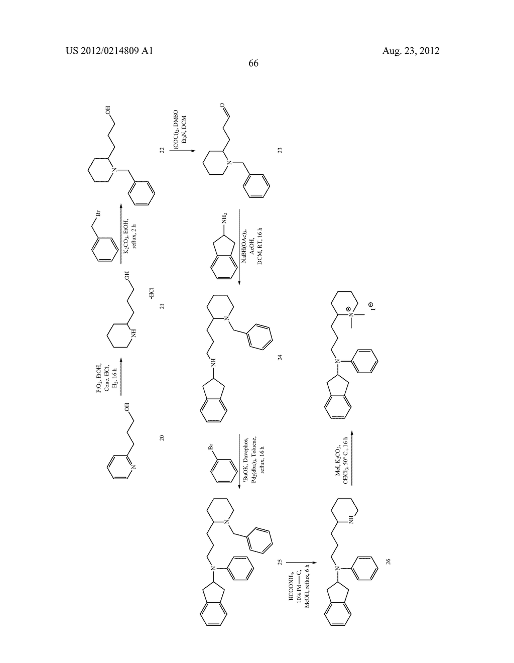 Aminoindane Compounds and Use Thereof in Treating Pain - diagram, schematic, and image 78