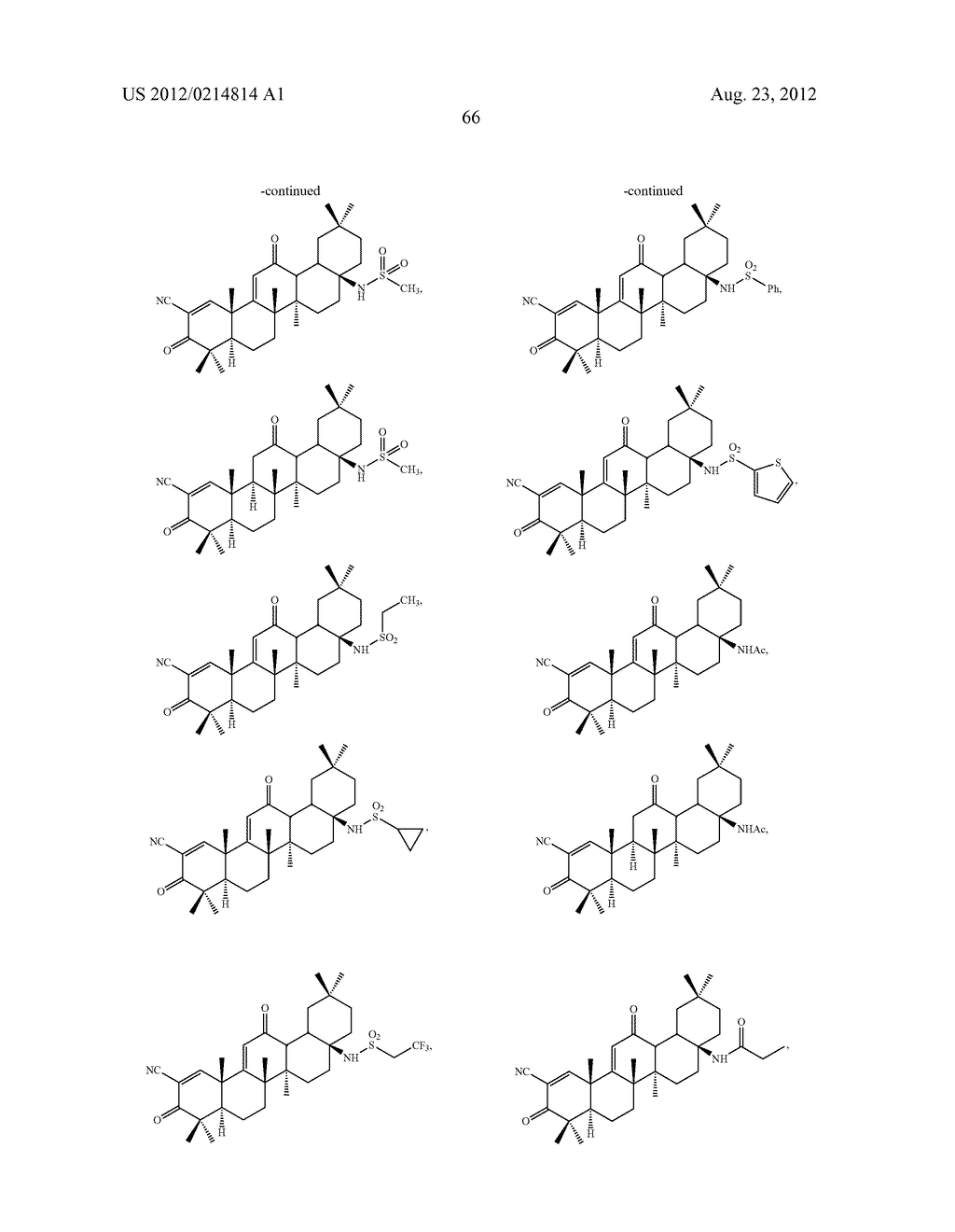 ANTIOXIDANT INFLAMMATION MODULATORS: OLEANOLIC ACID DERIVATIVES WITH AMINO     ACID AND OTHER MODIFICATIONS AT C-17 - diagram, schematic, and image 122