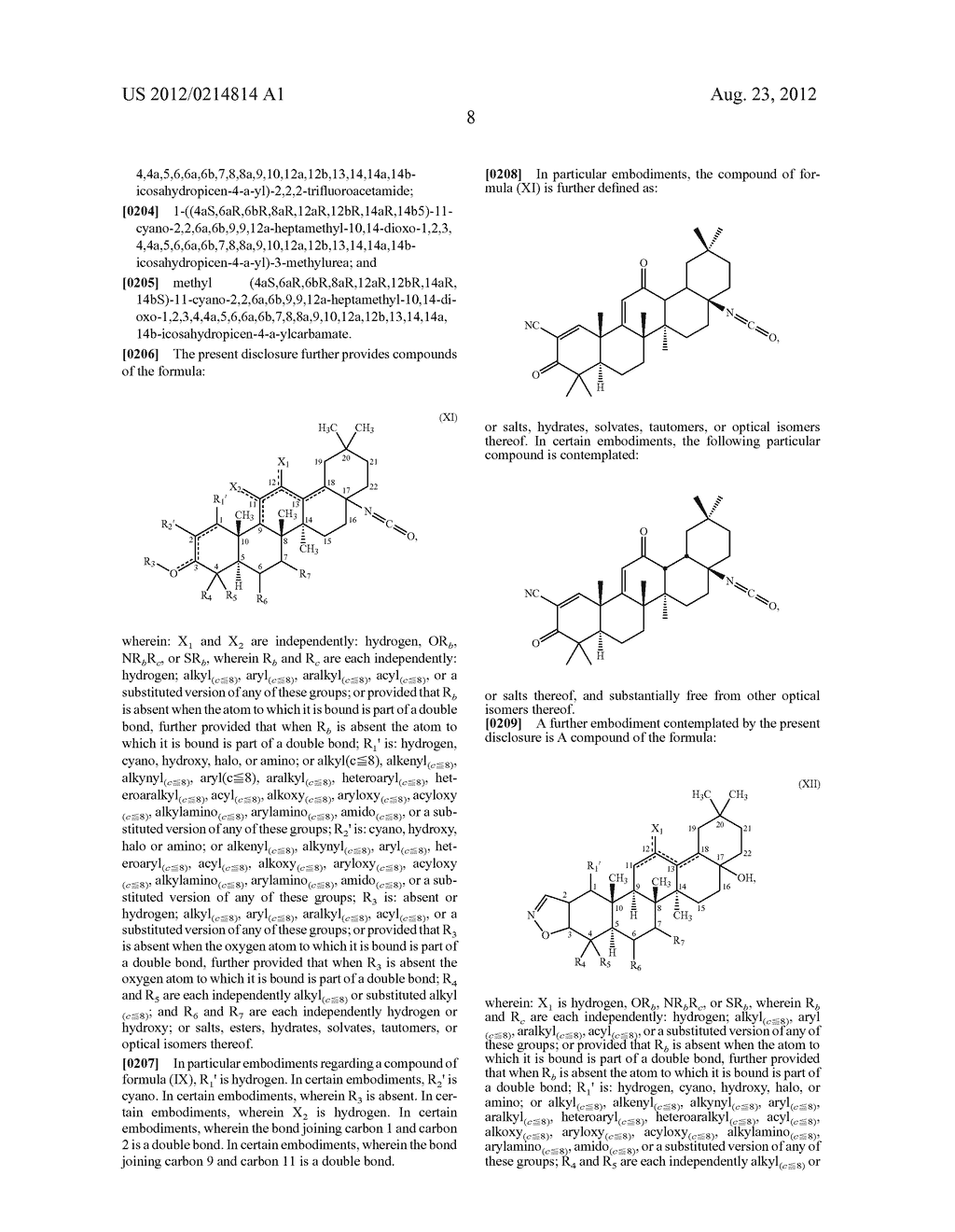 ANTIOXIDANT INFLAMMATION MODULATORS: OLEANOLIC ACID DERIVATIVES WITH AMINO     ACID AND OTHER MODIFICATIONS AT C-17 - diagram, schematic, and image 64