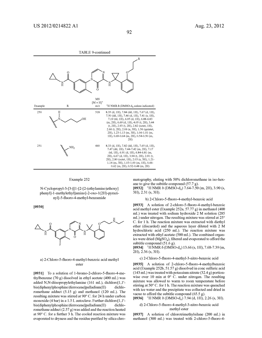 N-CYCLOPROPYL-3-FLUORO-5-[3-[[1-[2-[2-  [(2-HYDROXETHYL)AMINO]     ETHOXY]PHENYL] CYCLOPROPYL] AMINO]-2-OXO- 1     (2H)-PYRAZINYL]-4-METHYL-BENZAMIDE, OR PHARMACEUTICALLY ACCEPTABLE SALTS     THEREOF AND THEIR USES - diagram, schematic, and image 99