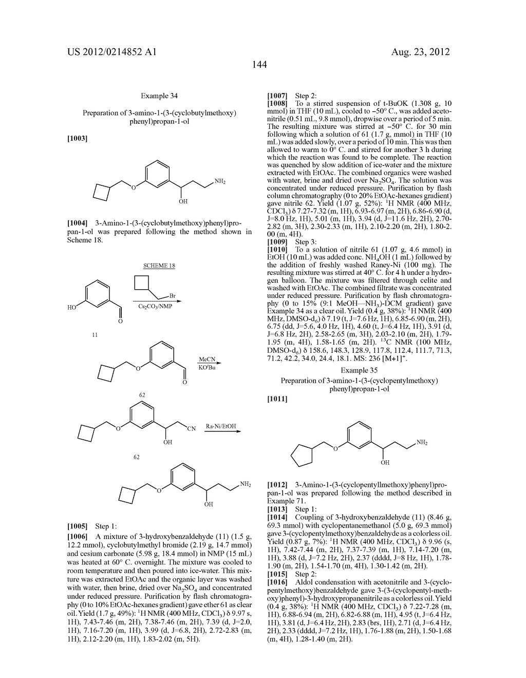 Alkoxy Compounds for Disease Treatment - diagram, schematic, and image 156