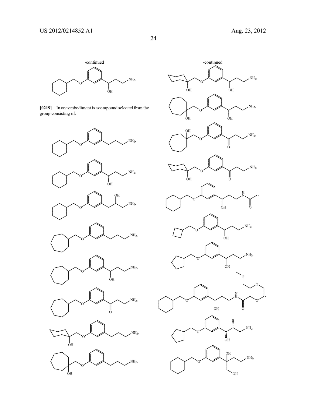 Alkoxy Compounds for Disease Treatment - diagram, schematic, and image 36