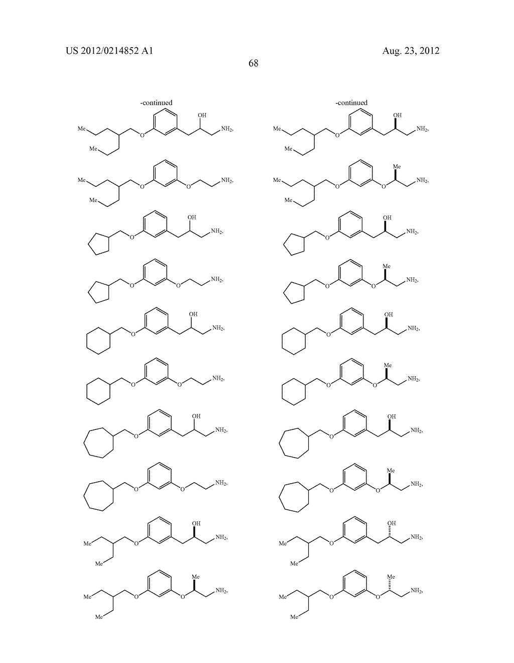 Alkoxy Compounds for Disease Treatment - diagram, schematic, and image 80