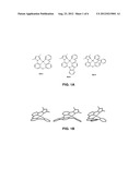 FOUR COORDINATED PLATINUM AND PALLADIUM COMPLEXES WITH GEOMETRICALLY     DISTORTED CHARGE TRANSFER STATE AND THEIR APPLICATIONS IN LIGHT EMITTING     DEVICES diagram and image