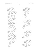 FOUR COORDINATED PLATINUM AND PALLADIUM COMPLEXES WITH GEOMETRICALLY     DISTORTED CHARGE TRANSFER STATE AND THEIR APPLICATIONS IN LIGHT EMITTING     DEVICES diagram and image