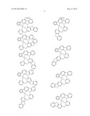 FOUR COORDINATED PLATINUM AND PALLADIUM COMPLEXES WITH GEOMETRICALLY     DISTORTED CHARGE TRANSFER STATE AND THEIR APPLICATIONS IN LIGHT EMITTING     DEVICES diagram and image