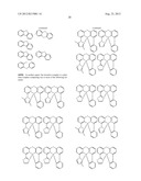 FOUR COORDINATED PLATINUM AND PALLADIUM COMPLEXES WITH GEOMETRICALLY     DISTORTED CHARGE TRANSFER STATE AND THEIR APPLICATIONS IN LIGHT EMITTING     DEVICES diagram and image