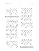 FOUR COORDINATED PLATINUM AND PALLADIUM COMPLEXES WITH GEOMETRICALLY     DISTORTED CHARGE TRANSFER STATE AND THEIR APPLICATIONS IN LIGHT EMITTING     DEVICES diagram and image