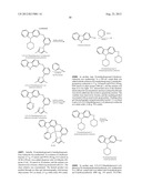 FOUR COORDINATED PLATINUM AND PALLADIUM COMPLEXES WITH GEOMETRICALLY     DISTORTED CHARGE TRANSFER STATE AND THEIR APPLICATIONS IN LIGHT EMITTING     DEVICES diagram and image