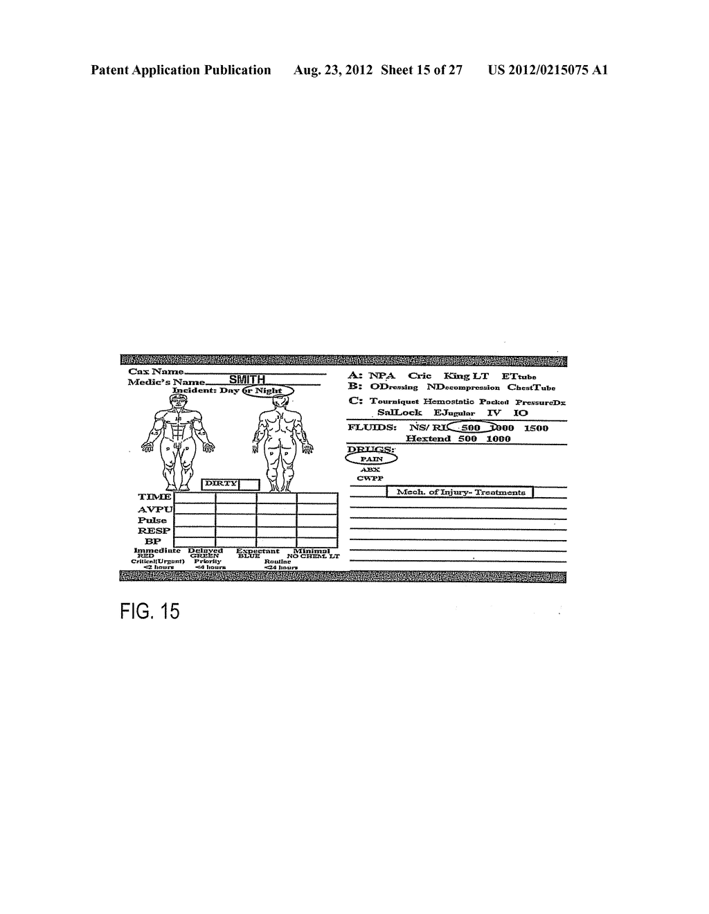 CORPSMAN/MEDIC MEDICAL ASSISTANT SYSTEM AND METHOD - diagram, schematic, and image 16