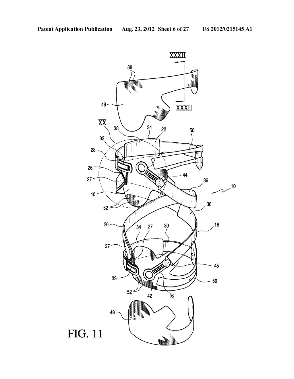 ORTHOTIC DEVICE AND METHOD FOR SECURING THE SAME - diagram, schematic, and image 07