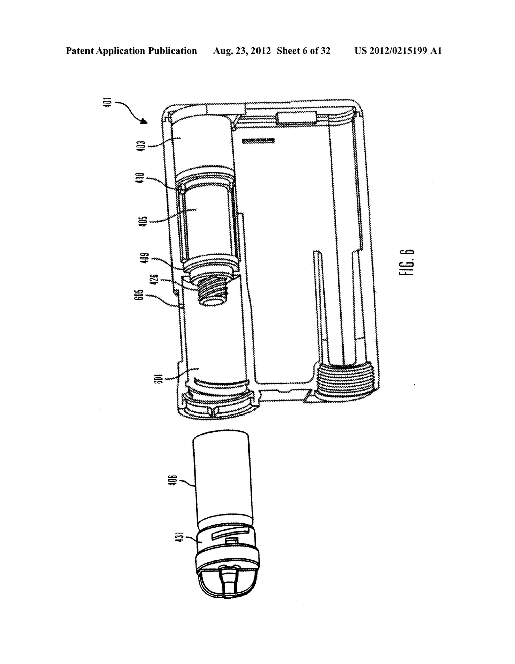 METHODS AND APPARATUSES FOR DETECTING OCCLUSIONS IN AN AMBULATORY INFUSION     PUMP - diagram, schematic, and image 07