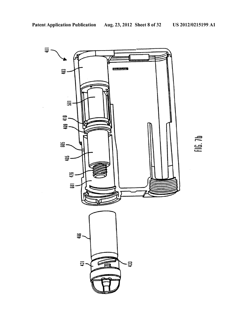 METHODS AND APPARATUSES FOR DETECTING OCCLUSIONS IN AN AMBULATORY INFUSION     PUMP - diagram, schematic, and image 09