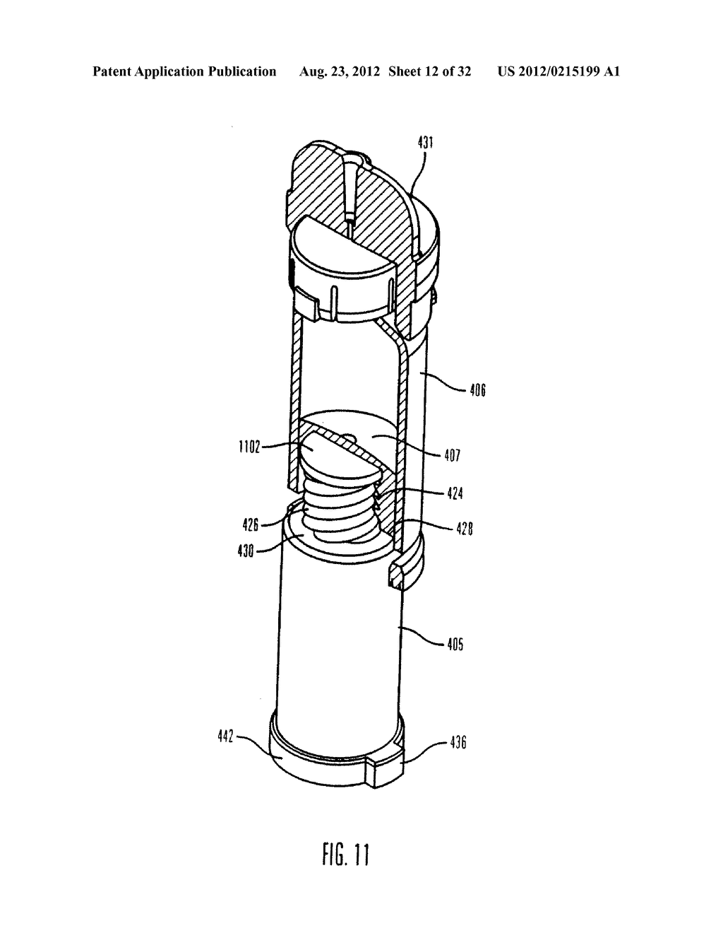 METHODS AND APPARATUSES FOR DETECTING OCCLUSIONS IN AN AMBULATORY INFUSION     PUMP - diagram, schematic, and image 13