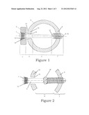 BONE SCREW FOR POSITIVE LOCKING BUT FLEXIBLE ENGAGEMENT TO A BONE diagram and image