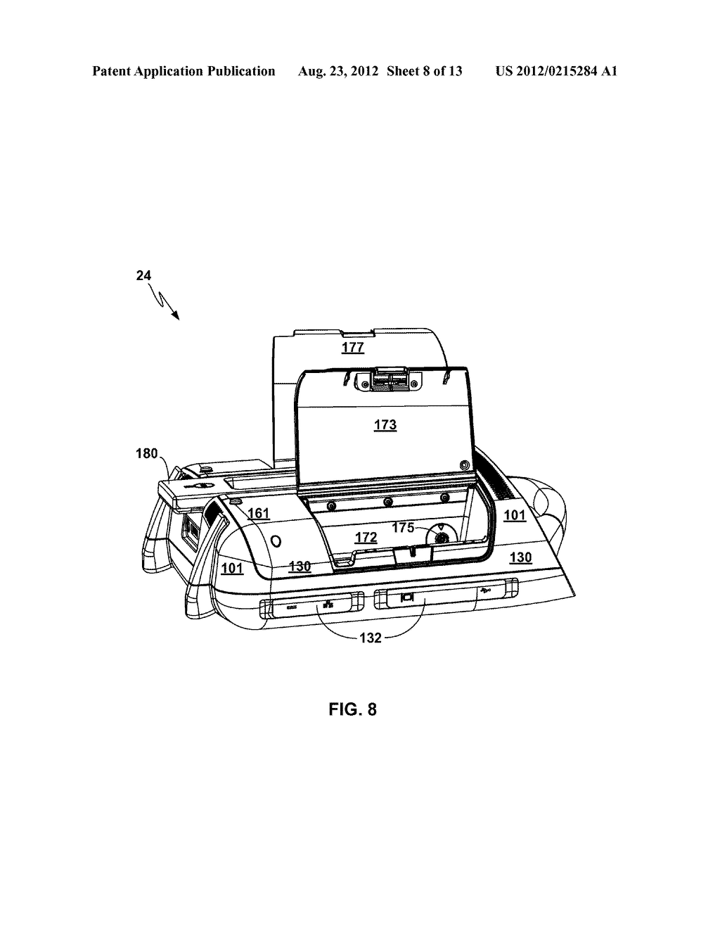 MEDICAL DEVICE PROGRAMMER WITH ADJUSTABLE KICKSTAND - diagram, schematic, and image 09