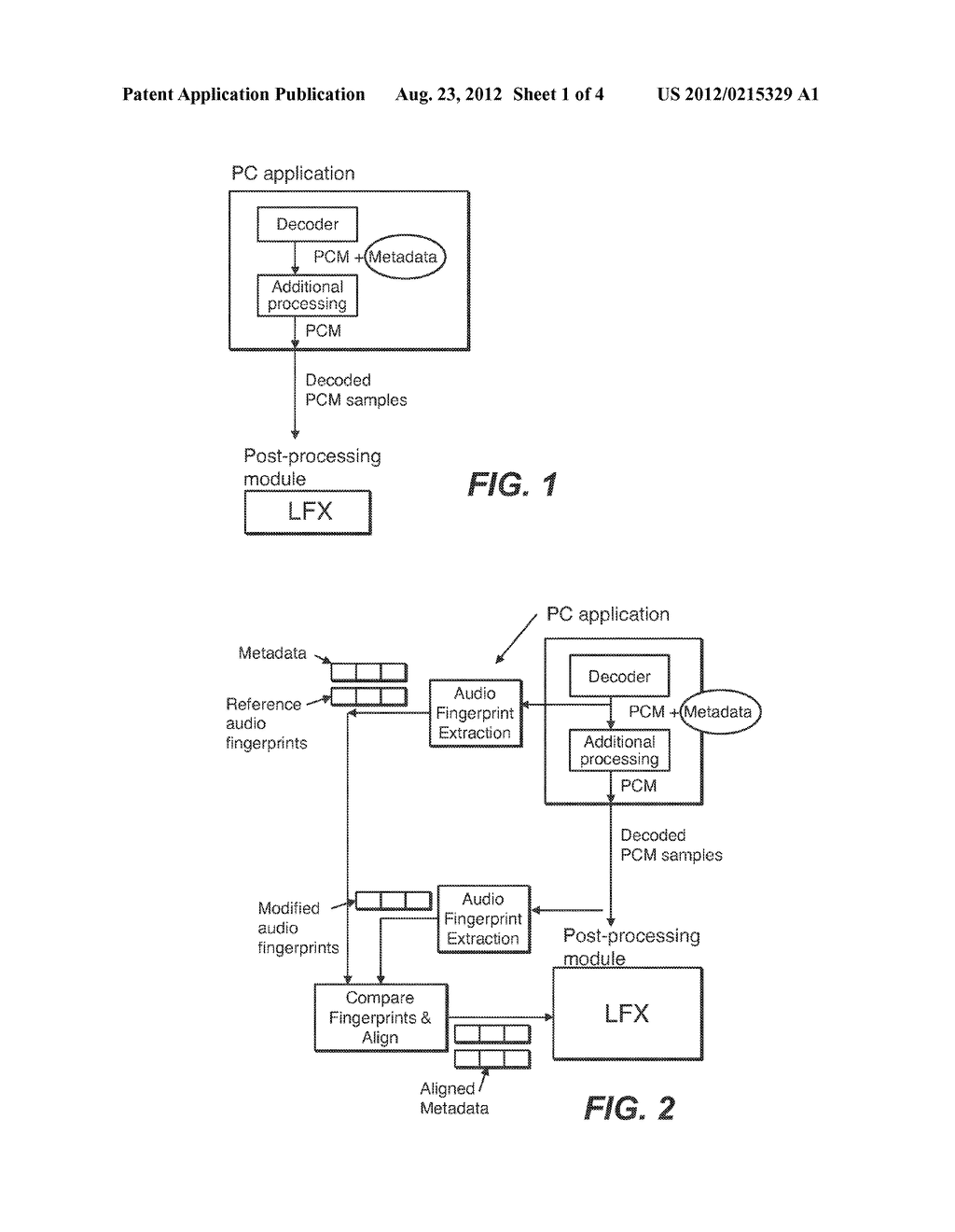 Alignment and Re-Association of Metadata for Media Streams Within a     Computing Device - diagram, schematic, and image 02