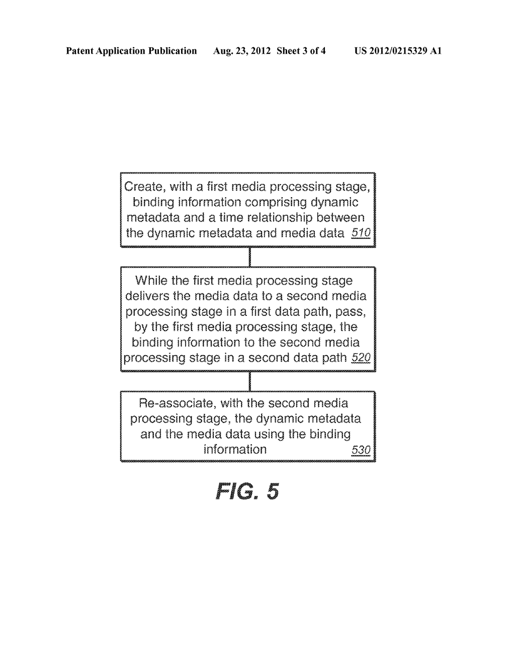 Alignment and Re-Association of Metadata for Media Streams Within a     Computing Device - diagram, schematic, and image 04