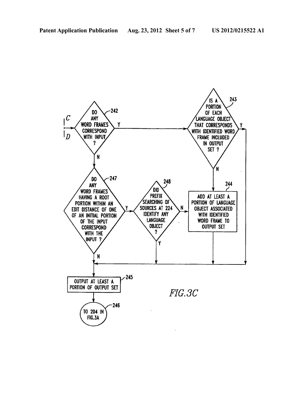 HANDHELD ELECTRONIC DEVICE PROVIDING A LEARNING FUNCTION TO FACILITATE     CORRECTION OF ERRONEOUS TEXT ENTRY, AND ASSOCIATED METHOD - diagram, schematic, and image 06