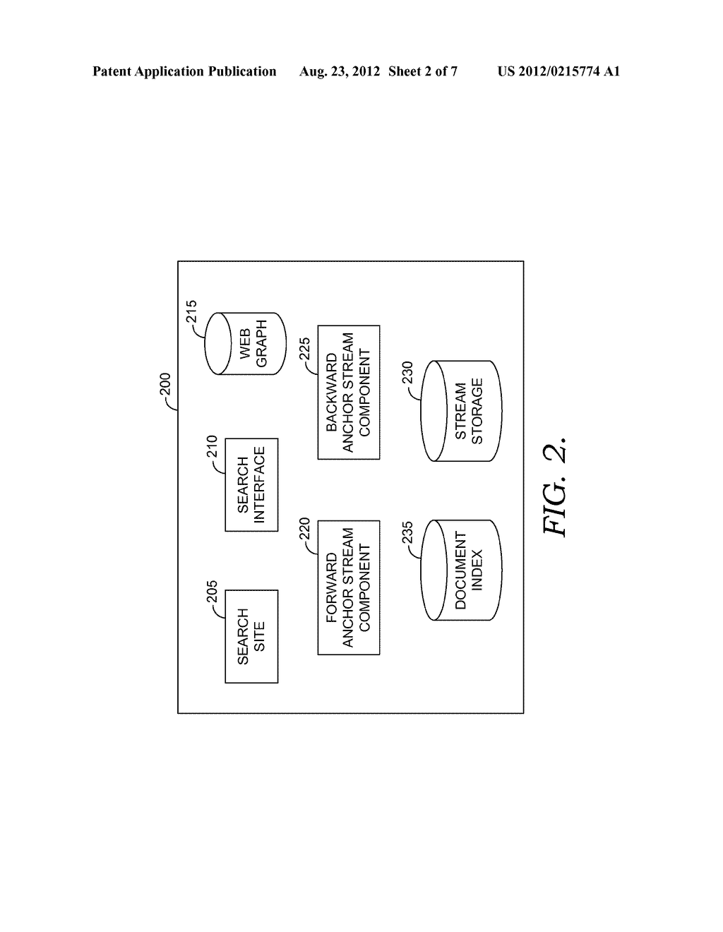 PROPAGATING SIGNALS ACROSS A WEB GRAPH - diagram, schematic, and image 03