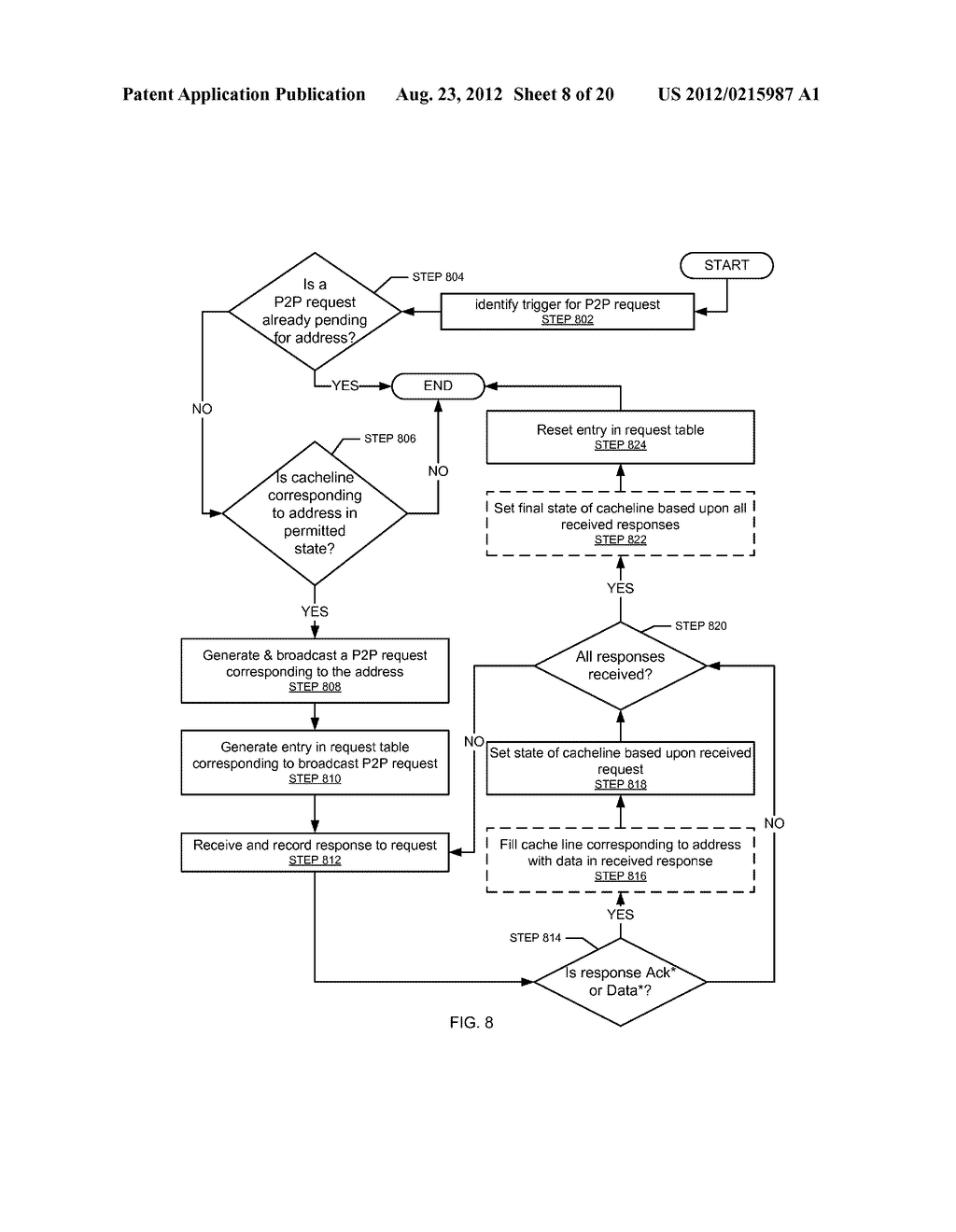 BROADCAST PROTOCOL FOR A NETWORK OF CACHES - diagram, schematic, and image 09