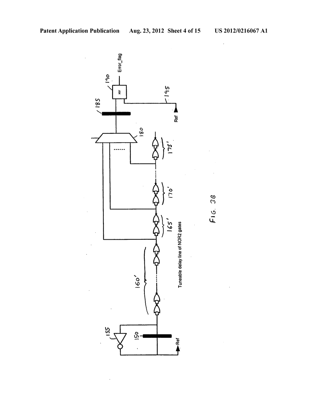 Data processing apparatus and method using monitoring circuitry to control     operating parameters - diagram, schematic, and image 05