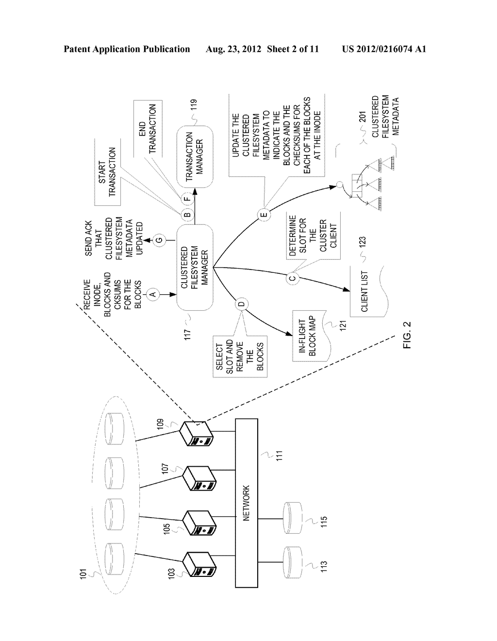 IN-FLIGHT BLOCK MAP FOR A CLUSTERED REDIRECT-ON-WRITE FILESYSTEM - diagram, schematic, and image 03