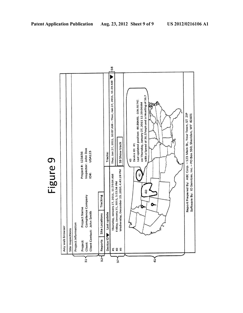 COMPUTER-IMPLEMENTED SYSTEM AND METHOD FOR CONDUCTING FIELD INSPECTIONS     AND GENERATING REPORTS - diagram, schematic, and image 10