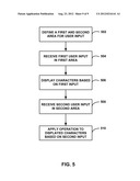 TOUCH GESTURES FOR TEXT-ENTRY OPERATIONS diagram and image