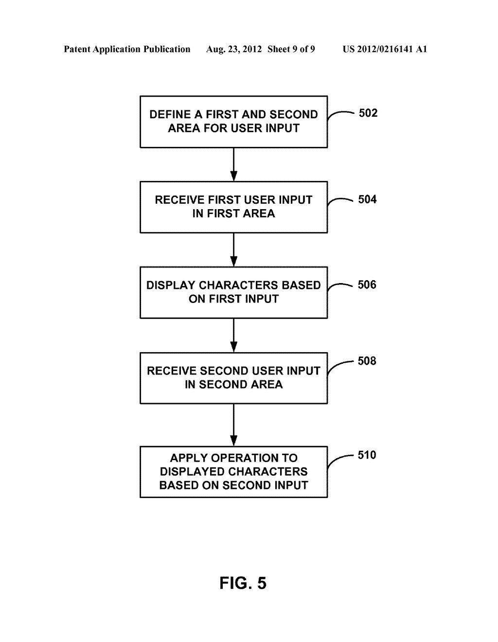 TOUCH GESTURES FOR TEXT-ENTRY OPERATIONS - diagram, schematic, and image 10