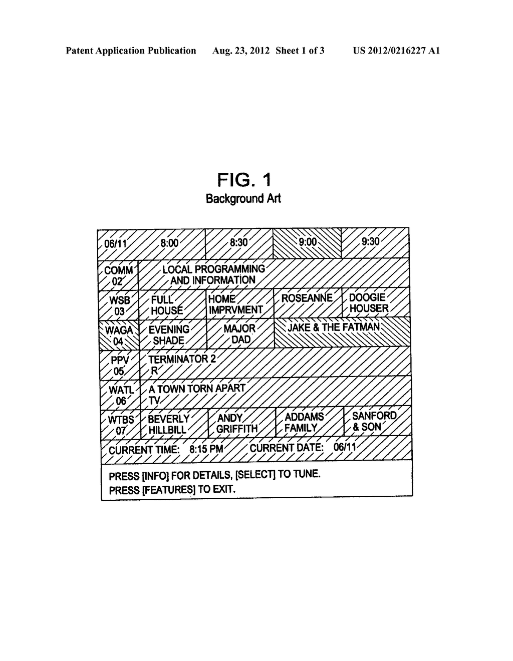 INFORMATION DESCRIPTOR AND EXTENDED INFORMATION DESCRIPTOR DATA STRUCTURES     FOR DIGITAL TELEVISION SIGNALS - diagram, schematic, and image 02