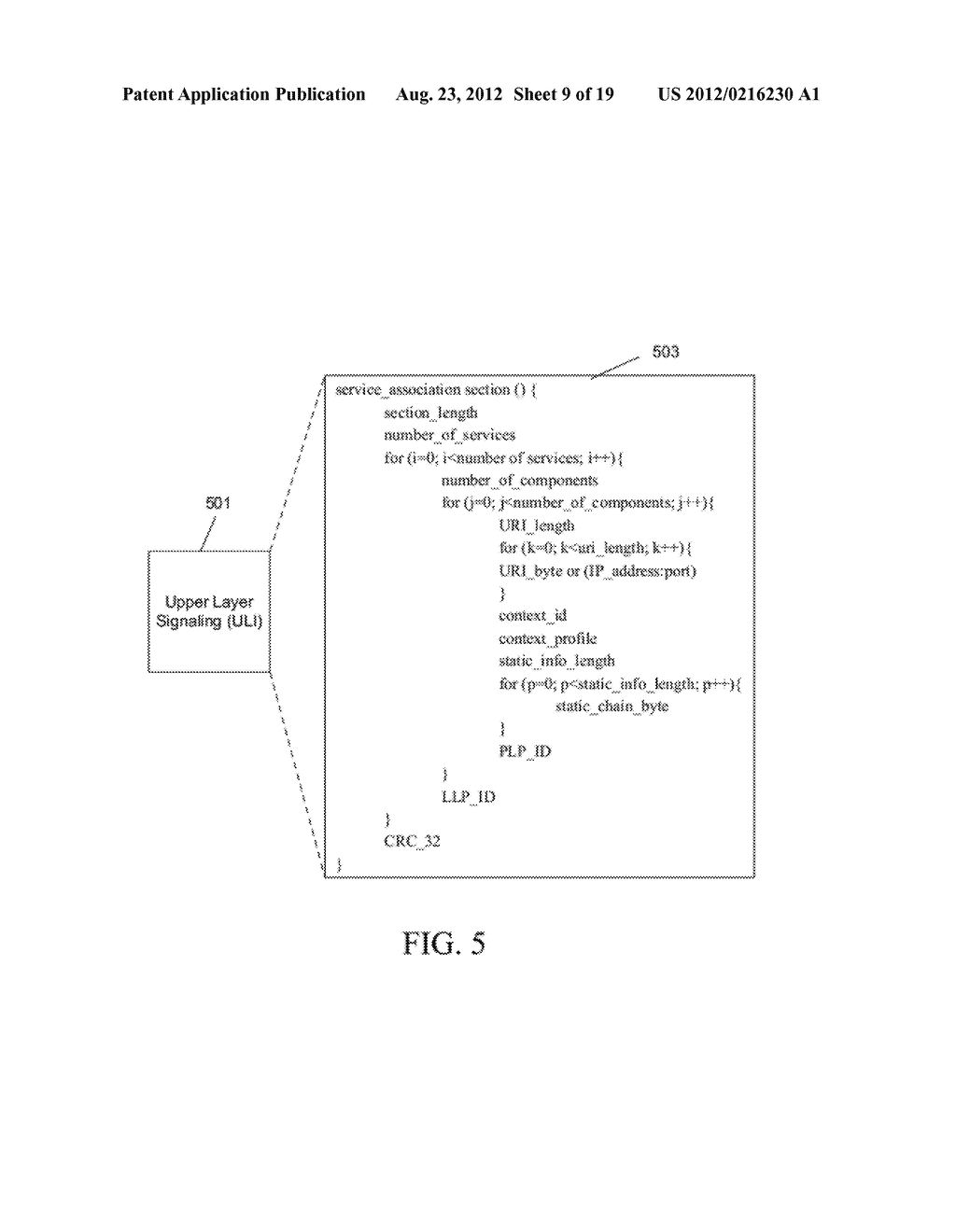 Method and System for Signaling Transmission Over RTP - diagram, schematic, and image 10