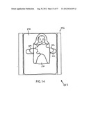 SWADDLE BLANKET WITH MATTRESS ATTACHMENT DEVICE diagram and image