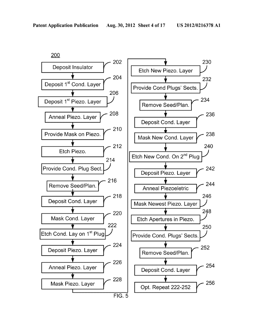 METHOD AND SYSTEM FOR PROVIDING A PIEZOELECTRIC MULTILAYER - diagram, schematic, and image 05