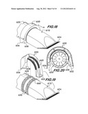 Clipper deflector for deflecting air and cuttings away from operator diagram and image