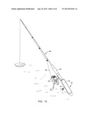 FISHING POLE HOLDER diagram and image