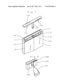 PARTITION PANEL, PANEL STRUCTURE AND CONNECTING STRUCTURE OF PANELS diagram and image