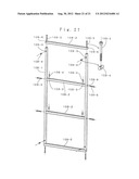 PARTITION PANEL, PANEL STRUCTURE AND CONNECTING STRUCTURE OF PANELS diagram and image