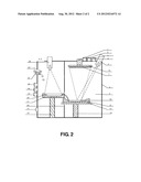 METHOD AND APPARATUS FOR REMOVING PHOSPHORUS AND BORON FROM POLYSILICON BY     CONTINUOUSLY SMELTING diagram and image