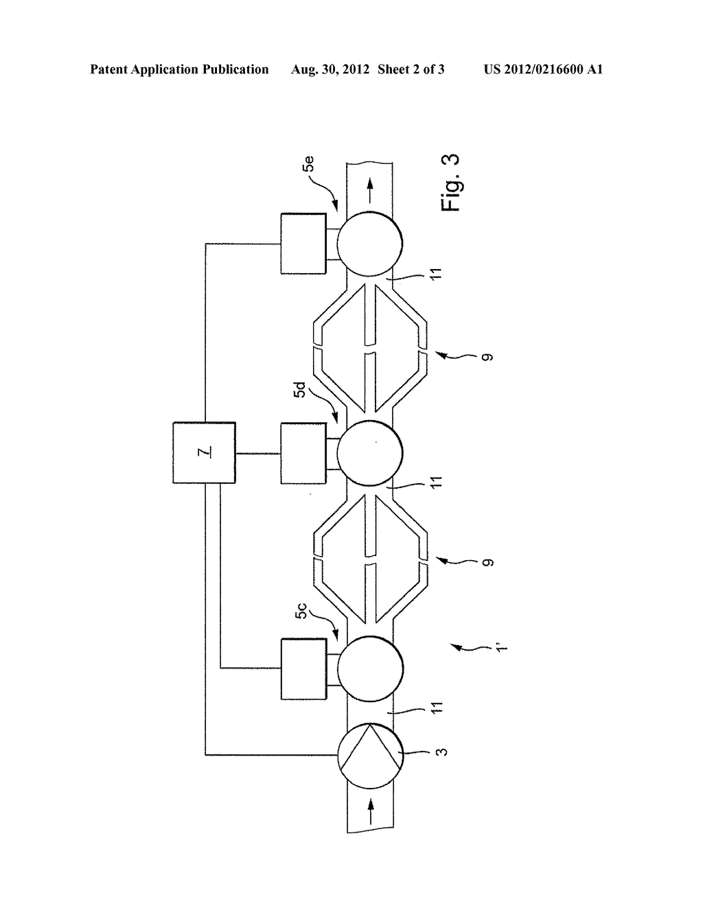 SELF-MONITORING FLOW MEASURING ARRANGEMENT AND METHOD FOR ITS OPERATION - diagram, schematic, and image 03