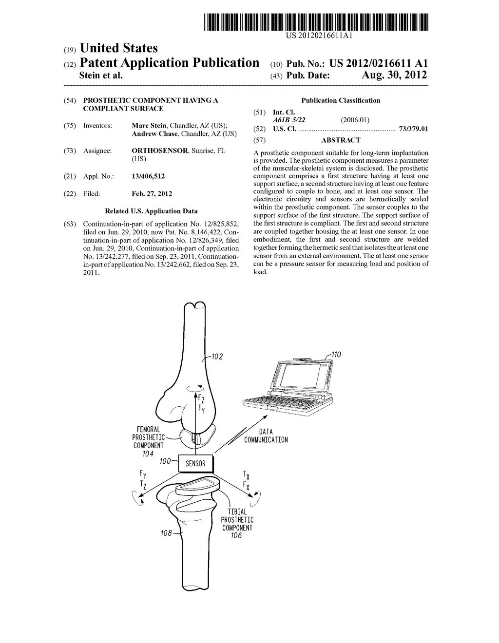 PROSTHETIC COMPONENT HAVING A COMPLIANT SURFACE - diagram, schematic, and image 01