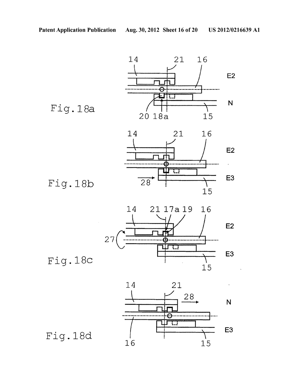 SHIFTING DEVICE AND METHOD FOR SHIFTING CONTROL OF AN AUTOMATED GROUP     TRANSMISSION - diagram, schematic, and image 17