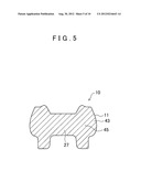 TOOTHED PART MANUFACTURING METHOD, TOOTHED PART MANUFACTURING DEVICE, AND     TOOTHED PART diagram and image