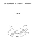 TOOTHED PART MANUFACTURING METHOD, TOOTHED PART MANUFACTURING DEVICE, AND     TOOTHED PART diagram and image