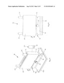 BLADE FOR SILK-SCREEN PRINTING ON A PRINT SUPPORT diagram and image