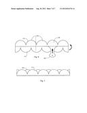 Template for Multiple Overlapping Scallops diagram and image