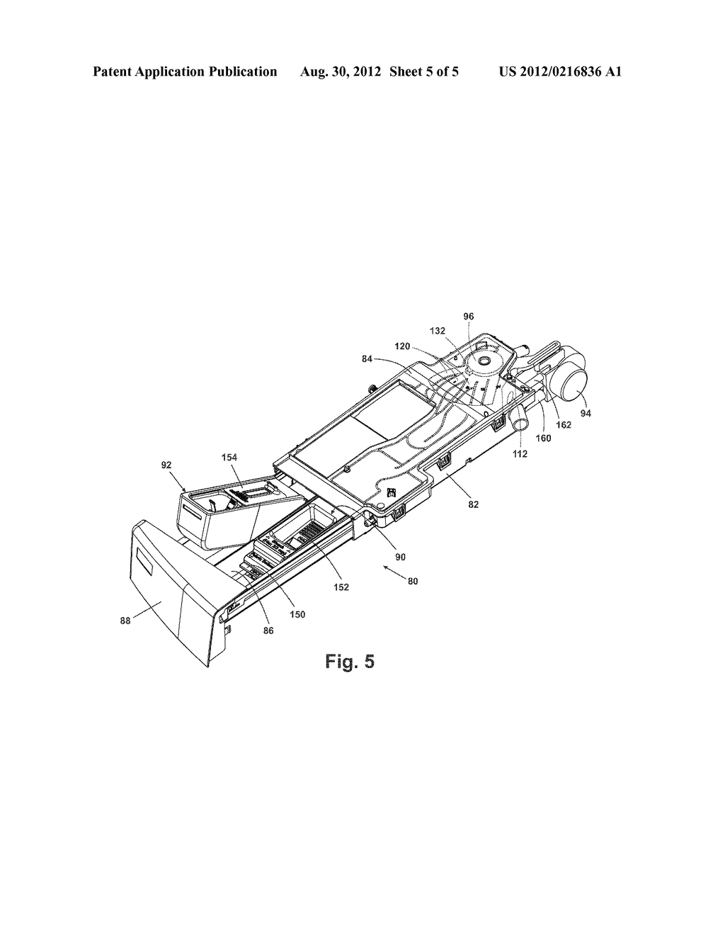 METHOD FOR AUTOMATICALLY FLUSHING A BULK DISPENSING SYSTEM IN A CLEANING     APPLIANCE - diagram, schematic, and image 06