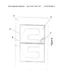 COOKING APPLIANCE SURFACES HAVING SPILL CONTAINMENT PATTERN AND METHODS OF     MAKING THE SAME diagram and image